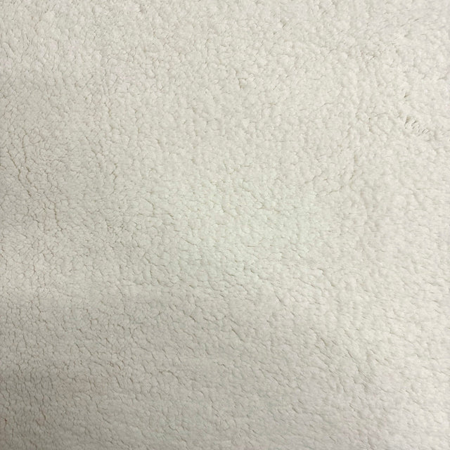 Sherpa Faux Fur Polyester Fabric - Solid, 60" Width (1 Yard)