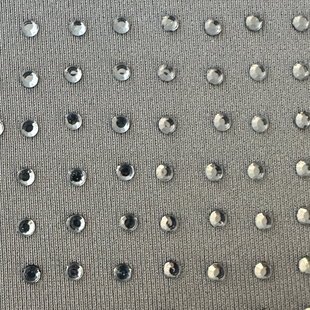 Rhinestone 4-Way Stretch Polyester Spandex Fabric