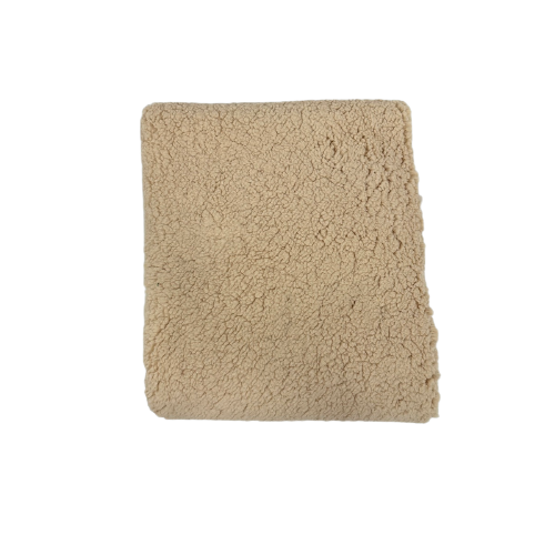 Sherpa Faux Fur Polyester Fabric - Solid, 60" Width (1 Yard)