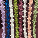 Beaded 3D Guipure Floral Lace Trimming