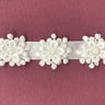 Beaded 3D Guipure Floral Lace Trimming