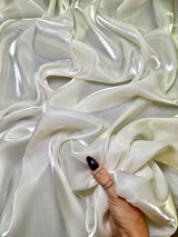 Liquid Shimmery Chiffon Ivory