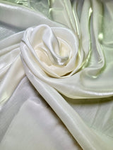 Liquid Shimmery Chiffon Ivory