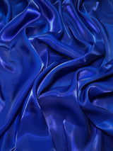 Liquid Shimmery Chiffon Royal Blue