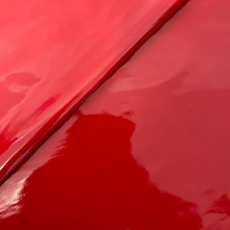 Patent Faux Leather Apparel Vinyl Fabric - 90 Percent Polyurethane 10 Percent Spandex, 4-Way Stretch, 54" Width (1 Yard)