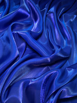 Liquid Shimmery Chiffon Royal Blue
