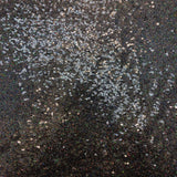 Iridescent All Over Sequins Polyester Fabric - Orange Iridescent, Black Mesh, 60" Width (1 Yard)