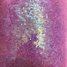 Iridescent All Over Sequins Polyester Fabric - Orange Iridescent, Black Mesh, 60" Width (1 Yard)