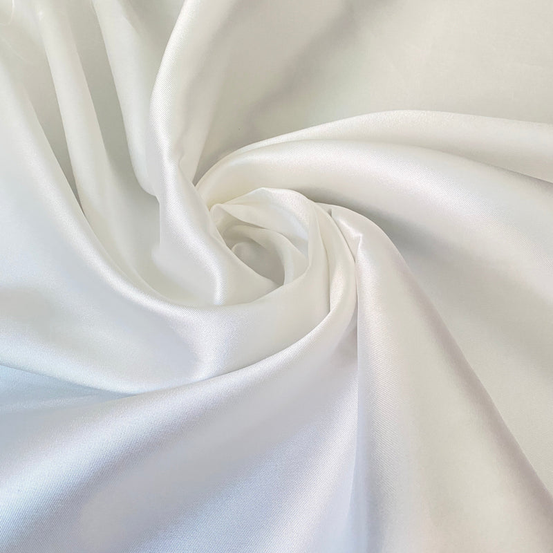 White Mikado Fabric