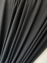 Black Cotton Jersey Knit