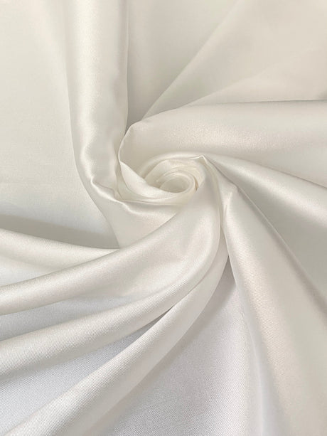 White Mikado Fabric