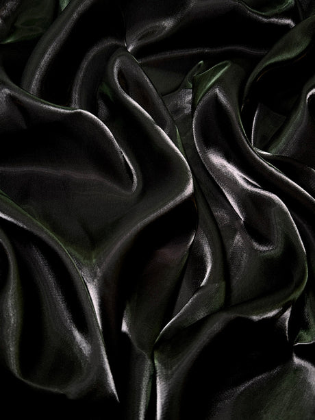 Liquid Shimmery Chiffon Black