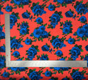 1 yard Liverpool knit floral print fabric with stretch for dresses skirts tops and blouses 60 inches
