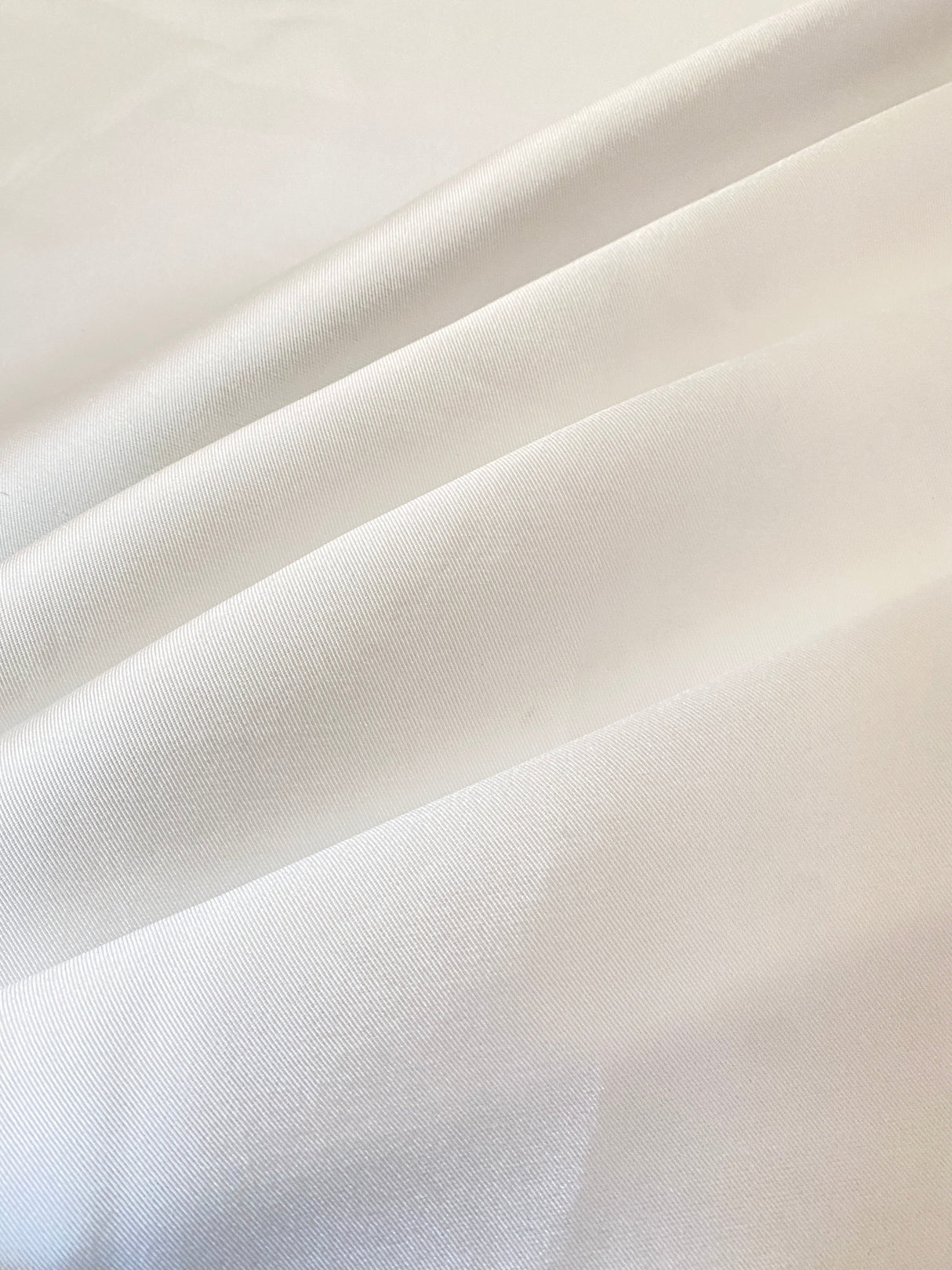 White Mikado Fabric