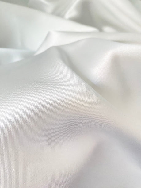 White Mikado Fabric