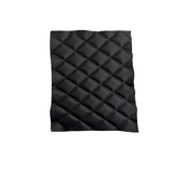 Faux Leather Vinyl Fabric Diamond Quilted Foam Backed