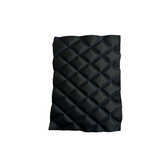 Faux Leather Vinyl Fabric Diamond Quilted Foam Backed