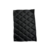 Faux Leather Vinyl Fabric Diamond Quilted Foam Backed