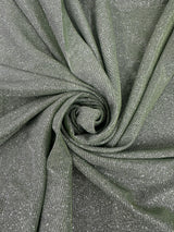 Stretch Metallic Lurex Sage Green