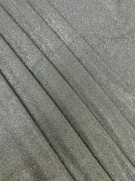 Stretch Metallic Lurex Sage Green