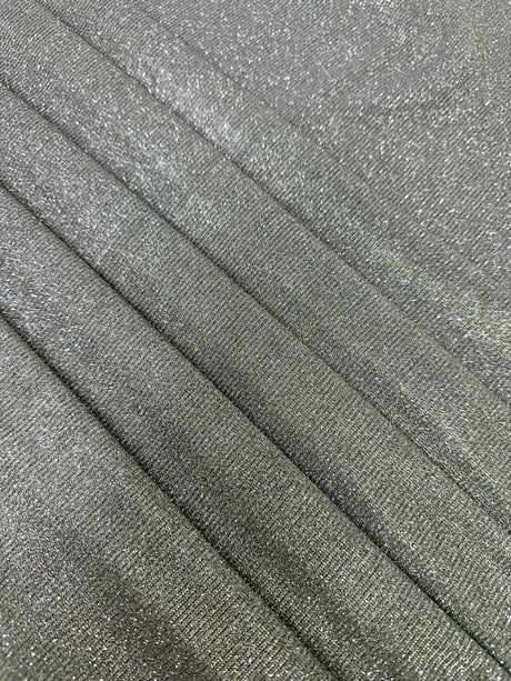 Stretch Metallic Lurex Sage Green