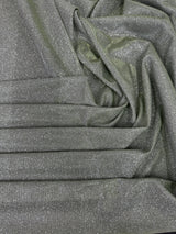 Stretch Metallic Lurex Sage Green