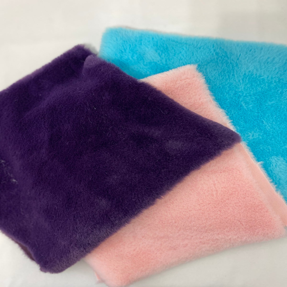 Faux Fur Fabric Rabbit Soft Plush Short Pile