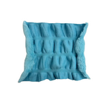Faux Fur Fabric Ruched Chinchilla Stretch