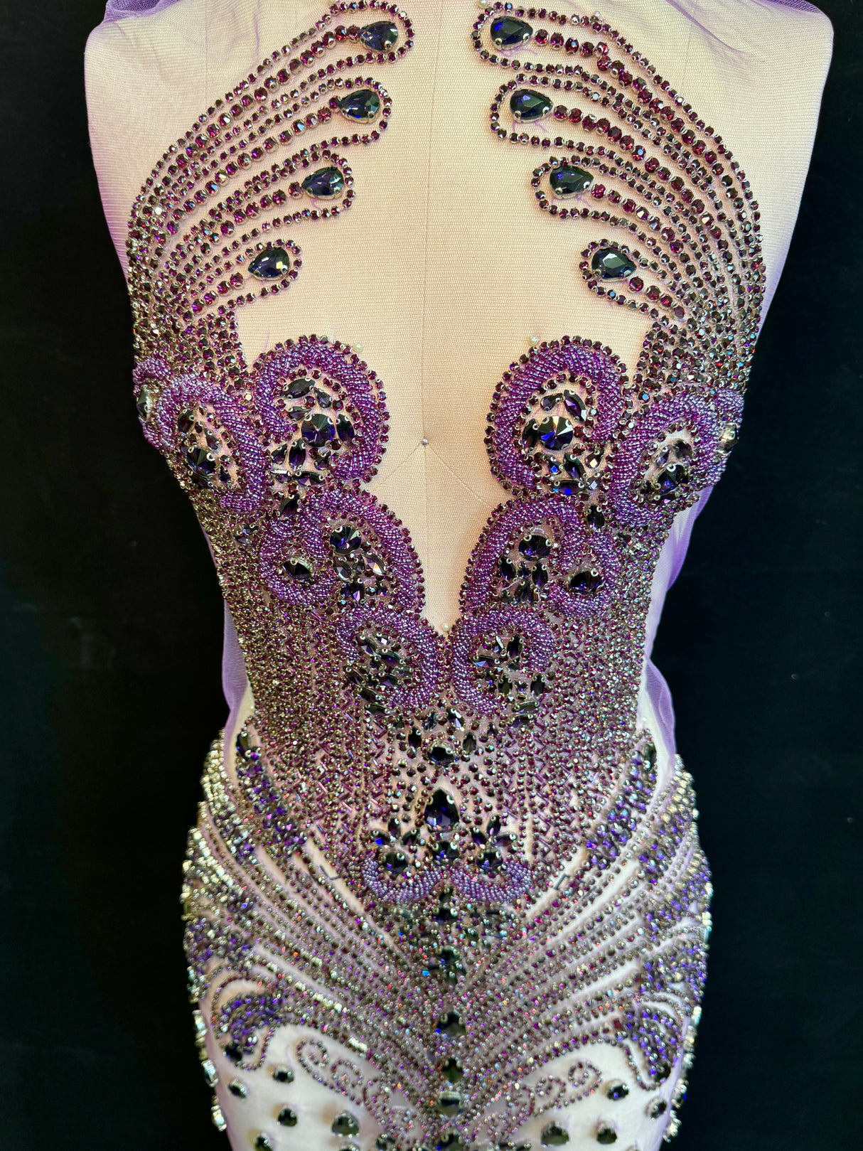 Rhinestone Bodice Applique
