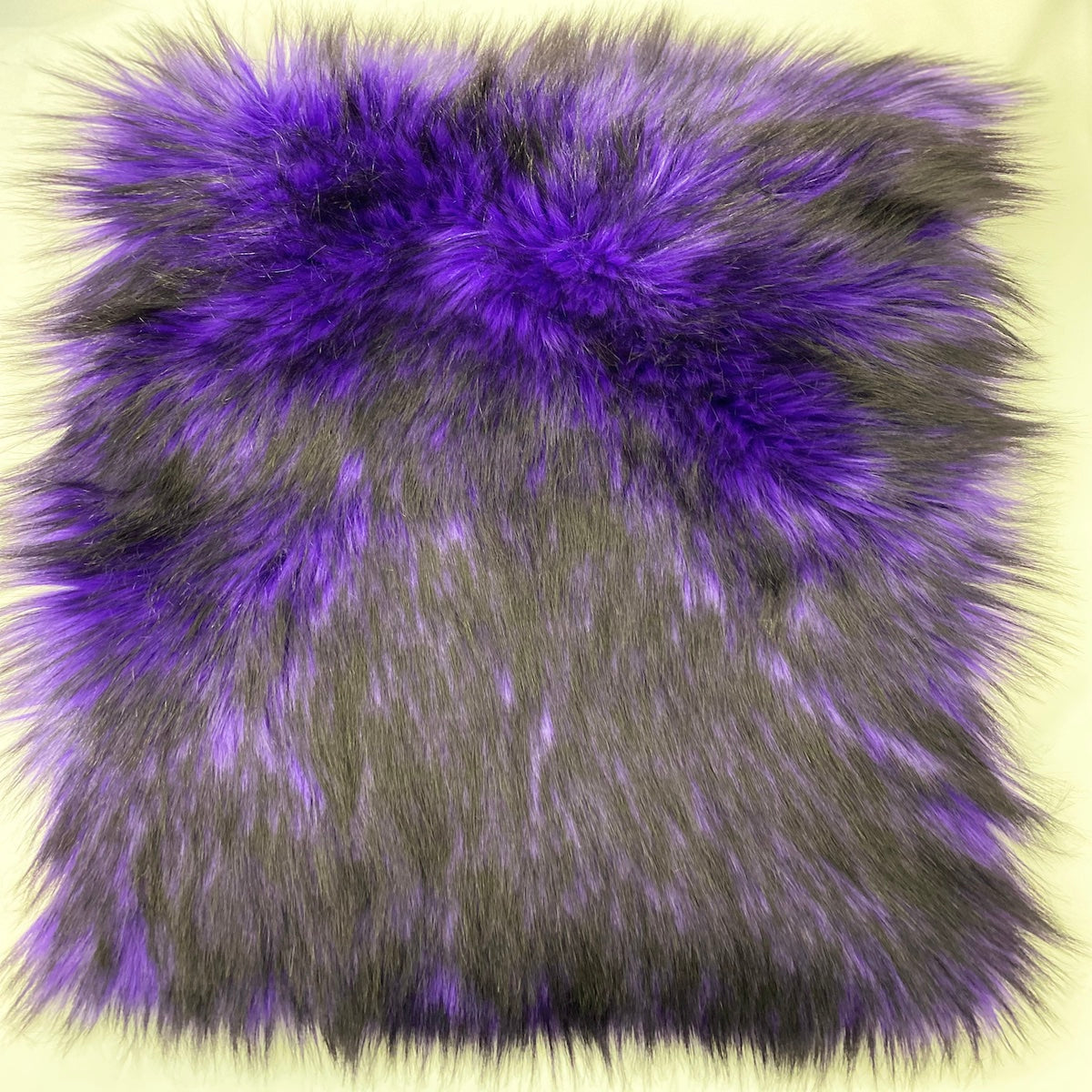 Husky Print Long Pile Shaggy Faux Fur Fabric - 50 Percent Acrylic 50 Percent Polyester Fabric, Husky Print, 60" Width, 2" Pile Length (1 Yard)