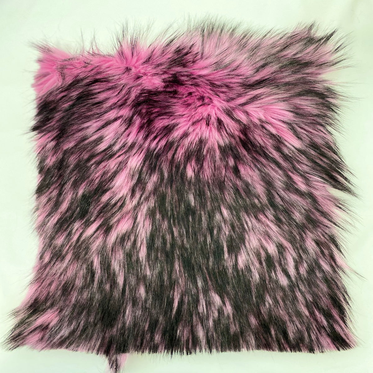 Husky Print Long Pile Shaggy Faux Fur Fabric - 50 Percent Acrylic 50 Percent Polyester Fabric, Husky Print, 60" Width, 2" Pile Length (1 Yard)