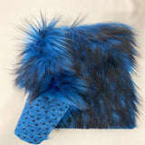 Faux Fur Fabric Husky Print Long Pile Shaggy