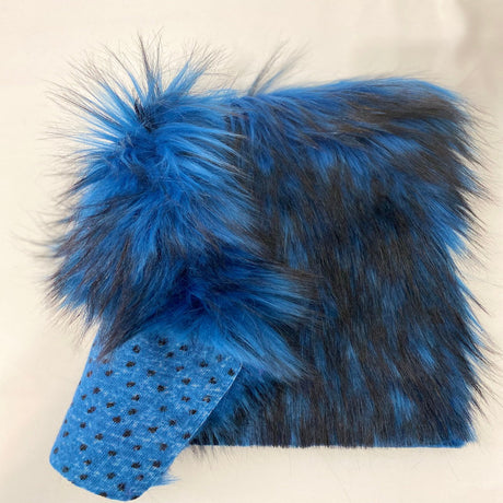 Faux Fur Fabric Husky Print Long Pile Shaggy