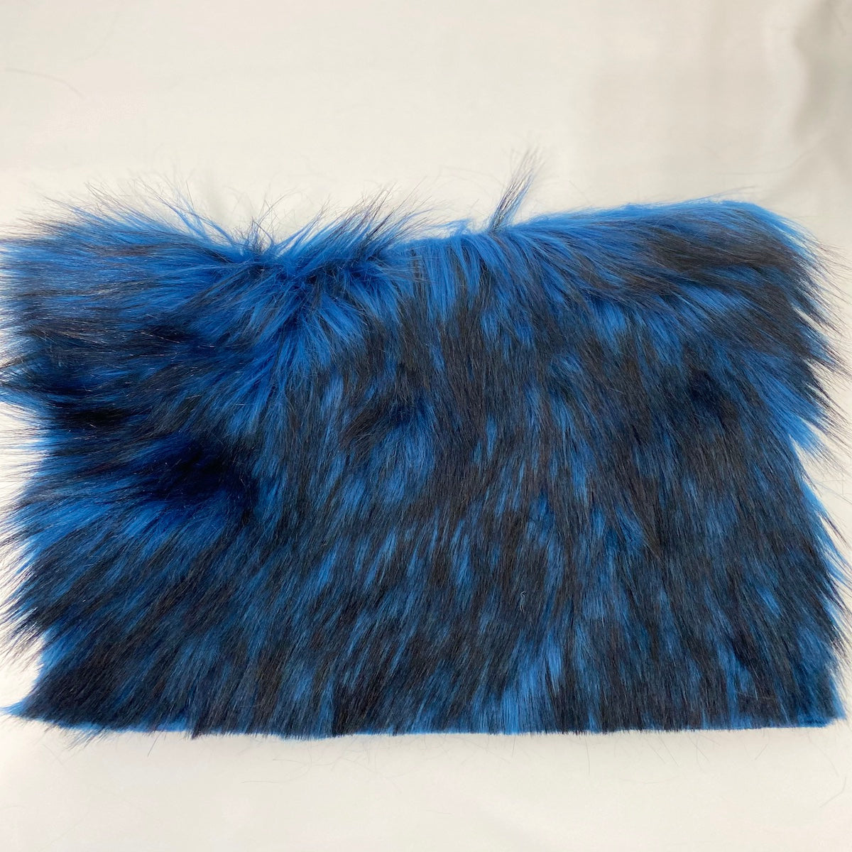 Husky Print Long Pile Shaggy Faux Fur Fabric - 50 Percent Acrylic 50 Percent Polyester Fabric, Husky Print, 60" Width, 2" Pile Length (1 Yard)