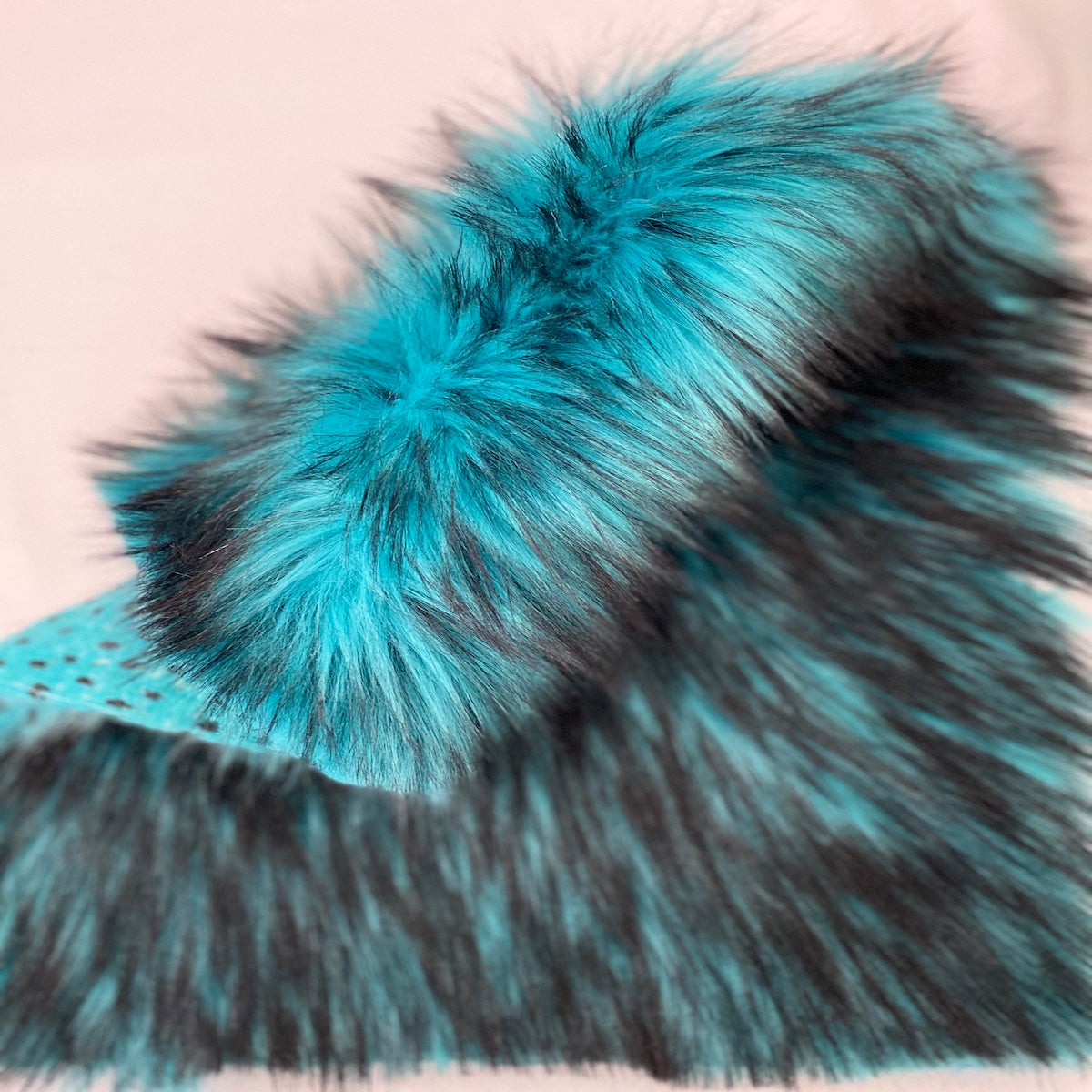 Faux Fur Fabric Husky Print Long Pile Shaggy