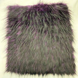 Husky Print Long Pile Shaggy Faux Fur Fabric - 50 Percent Acrylic 50 Percent Polyester Fabric, Husky Print, 60" Width, 2" Pile Length (1 Yard)