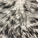 Faux Fur Fabric Husky Print Long Pile Shaggy