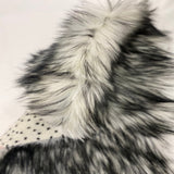 Faux Fur Fabric Husky Print Long Pile Shaggy