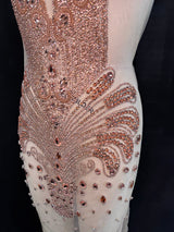 Rhinestone Bodice Applique