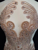 Rhinestone Bodice Applique