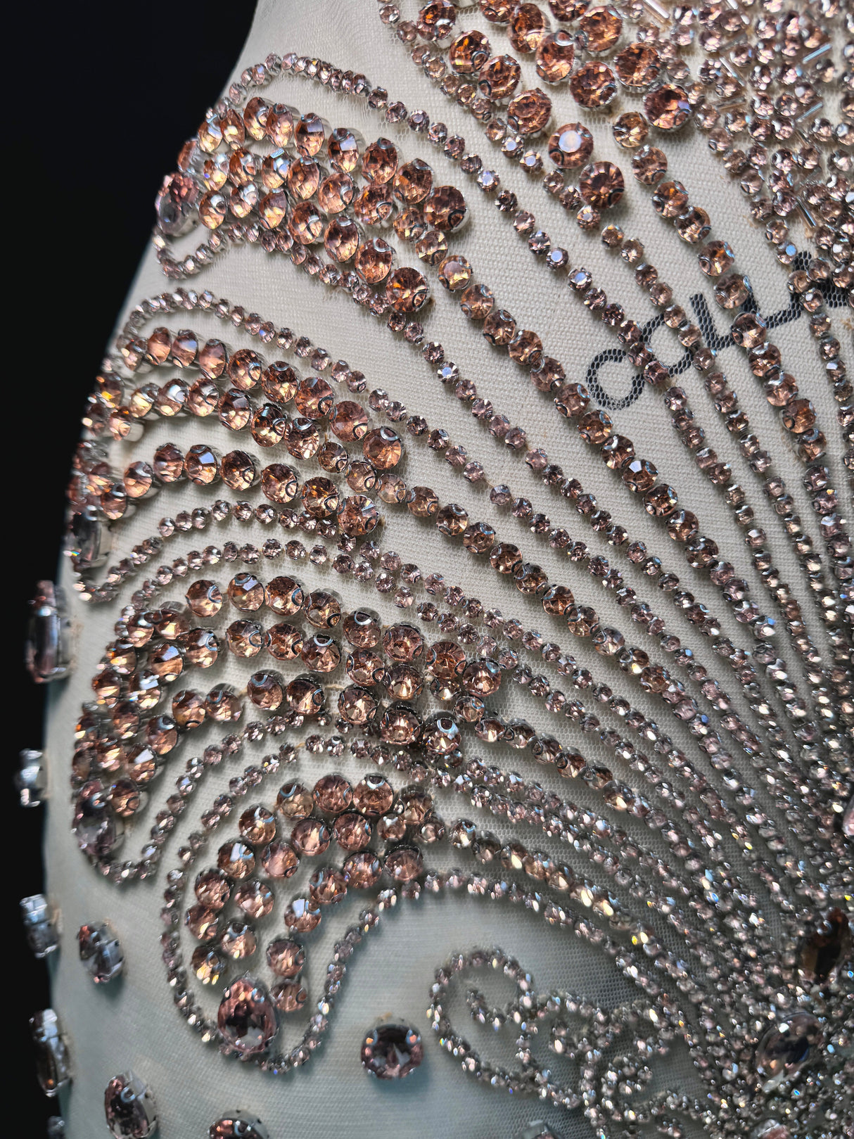 Rhinestone Bodice Applique