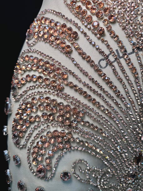Rhinestone Bodice Applique