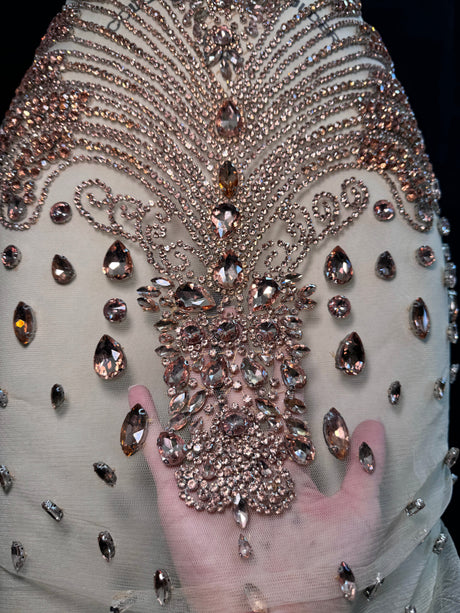Rhinestone Bodice Applique