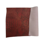 Mugger Two Tone Gator Faux Leather Vinyl Fabric - Two Tone Gator Pattern, 56" Width (1 Yard)
