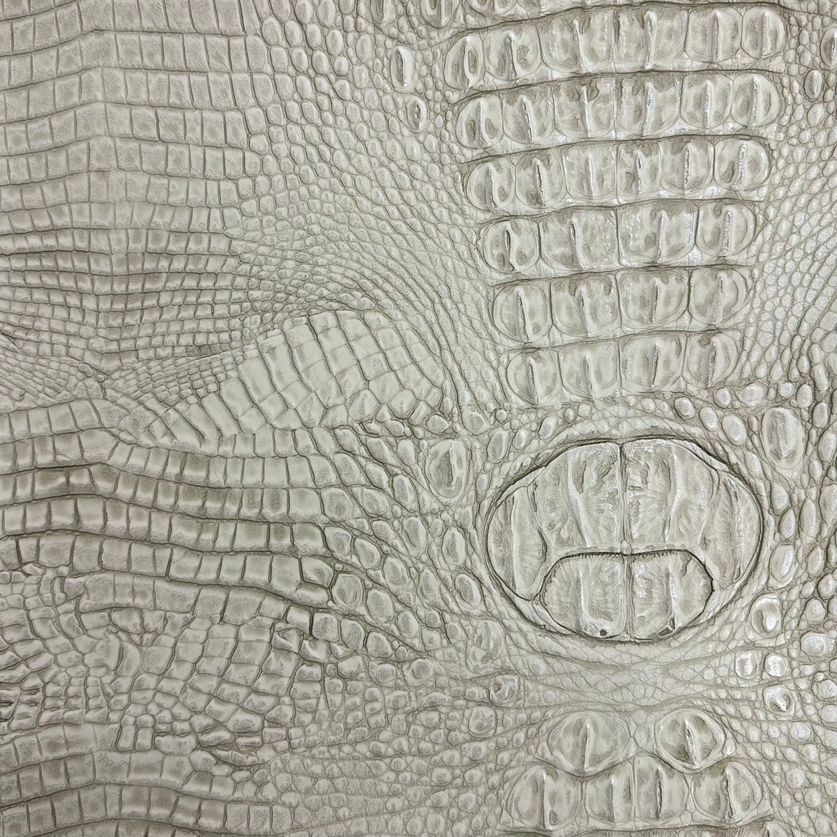 Faux Leather Vinyl Gator Fabric Two Tone