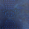 Mugger Two Tone Gator Faux Leather Vinyl Fabric - Two Tone Gator Pattern, 56" Width (1 Yard)