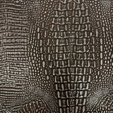 Faux Leather Vinyl Gator Fabric Two Tone