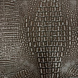 Mugger Two Tone Gator Faux Leather Vinyl Fabric - Two Tone Gator Pattern, 56" Width (1 Yard)