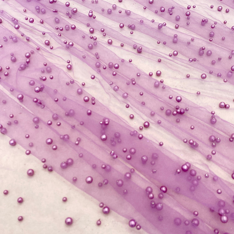 Pearl Tulle Magenta