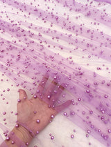 Pearl Tulle Magenta